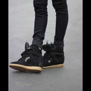 🔥Isabel Marant ‘Bekett’ black sneakers  size 40🔥